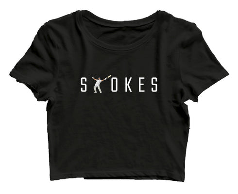 Quirkipedia Stokes Cricket     Womens Crop Tops